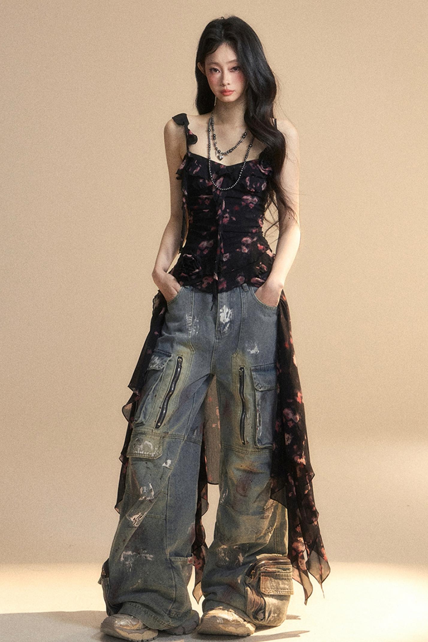 Wildflower Chiffon Top