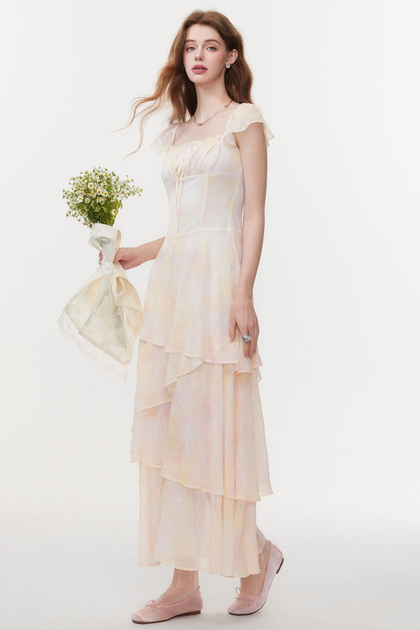 Summer Irregular Waist Skirt Dress