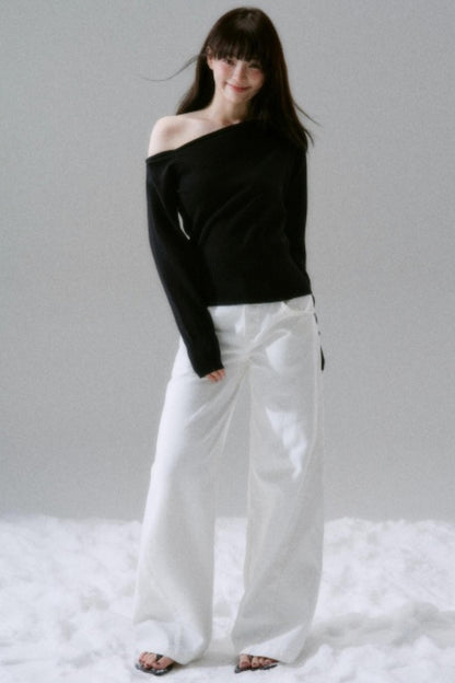 Lost Forest Asymmetrical Sweater