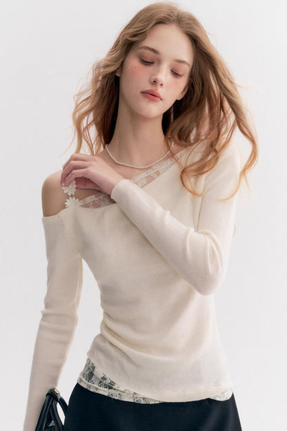 Daisy Whisper Knit Top