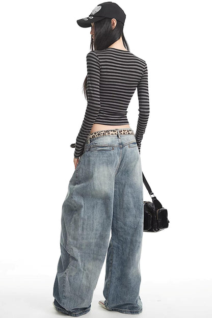 Spicy Girl Striped Slim Sweater