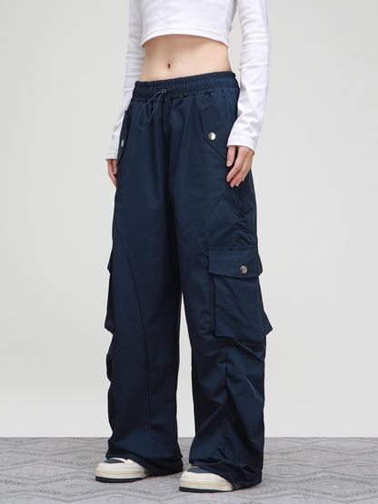 American Retro Straight Loose Pants