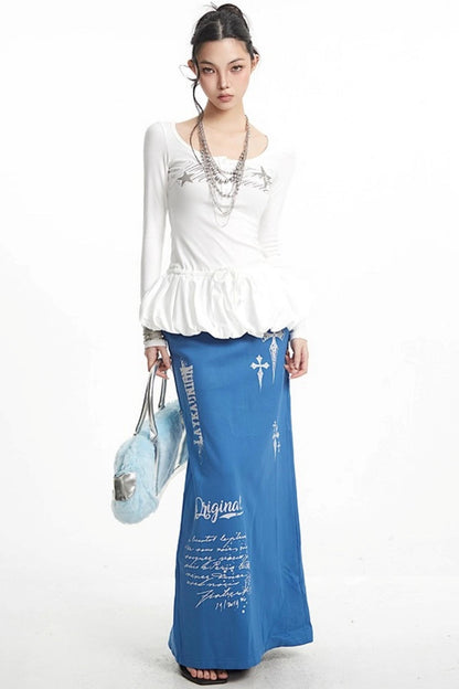 Puffy Long Sleeve Shirt