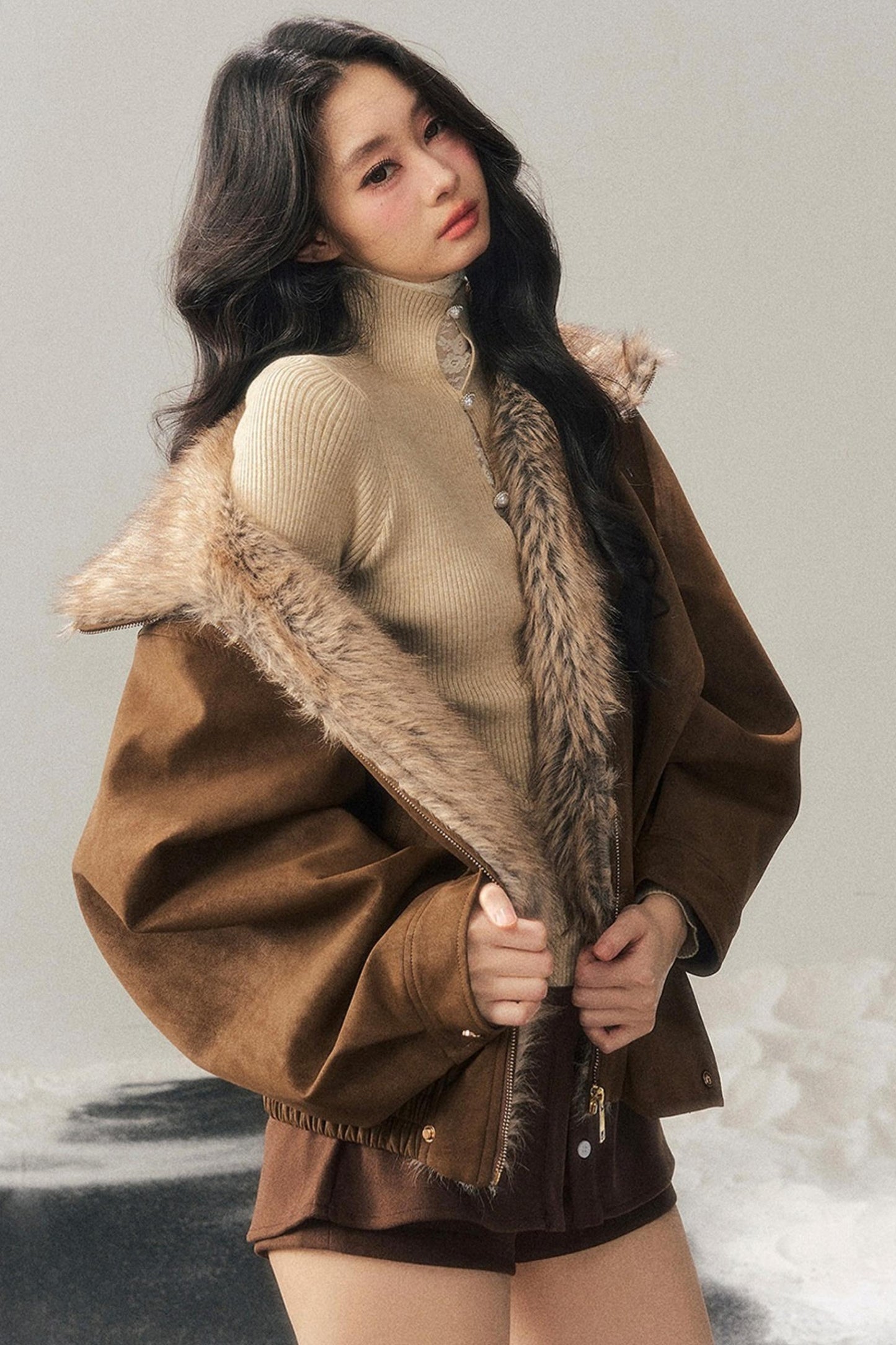 Hepburn Padded Butterfly Coat