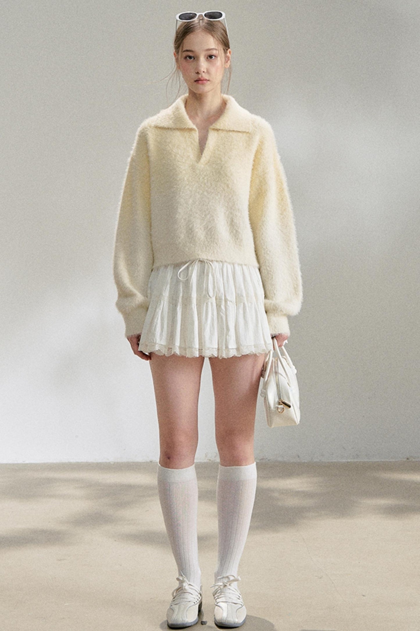 Soft Gradient Mohair Sweater