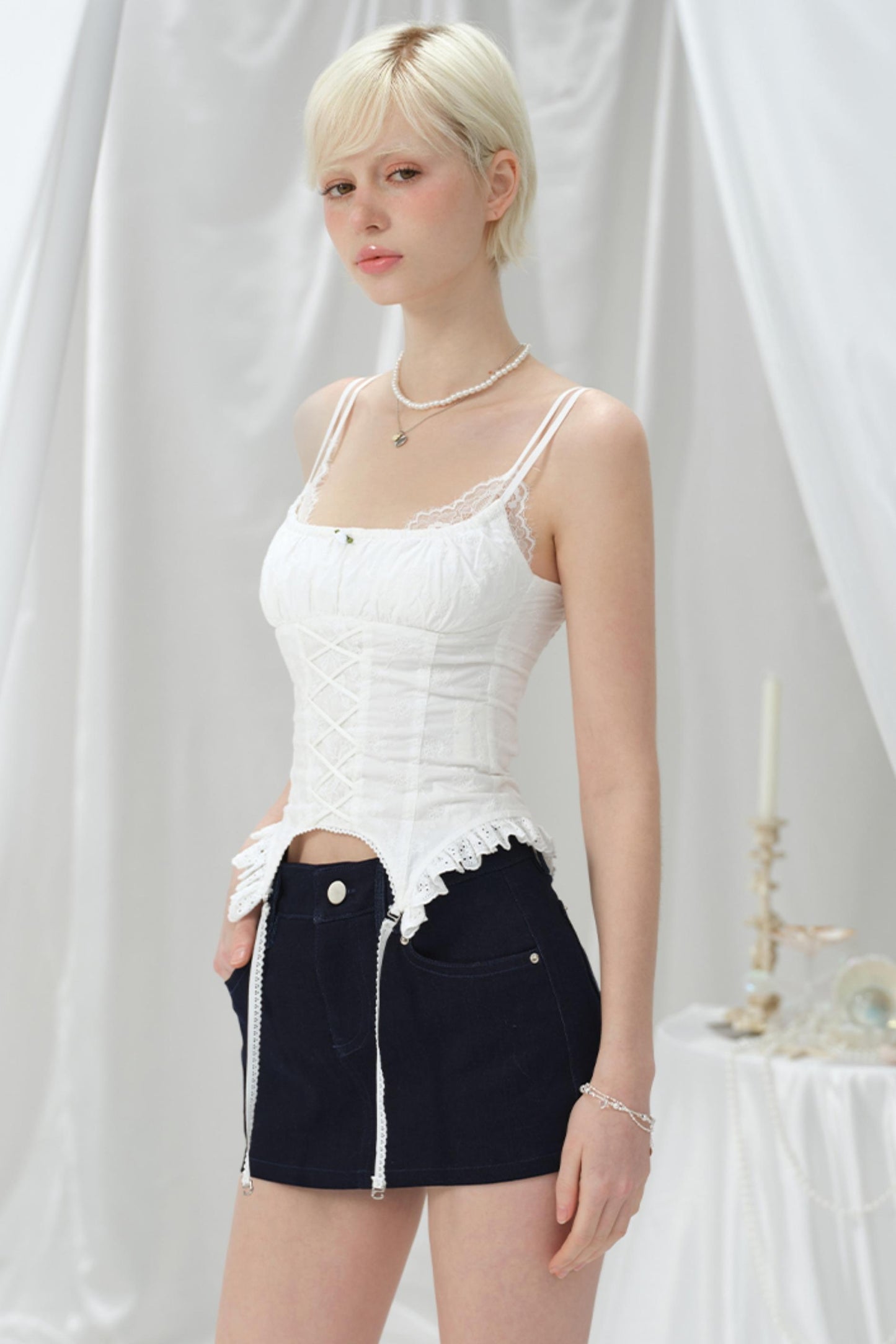 Slim Fit Layered Tank Top