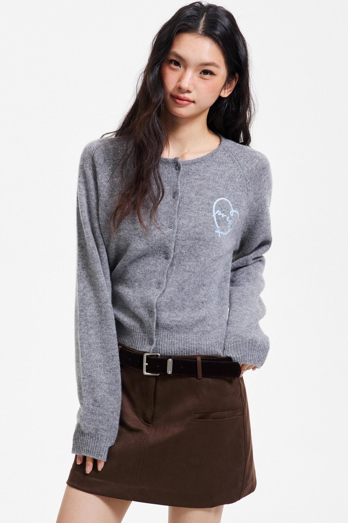 Retro Wool Knitted Cardigan