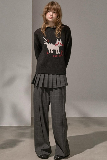 Winter Fur Drop Sweater