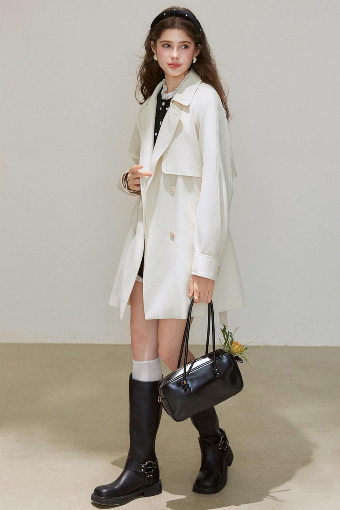 Autumn Silhouette Trench Coat