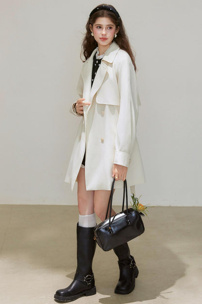 Autumn Silhouette Trench Coat