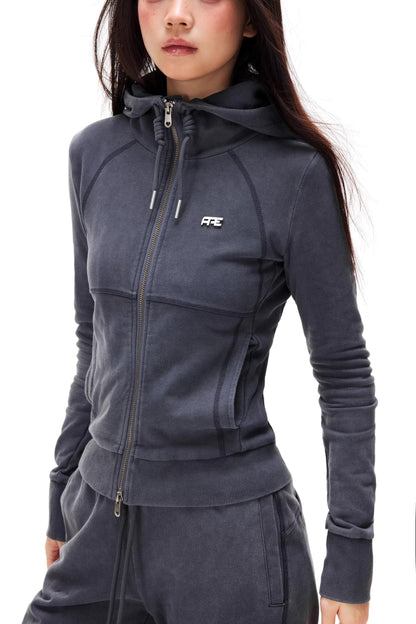 Double-Ended Zipper Jacket & Sweatpants Set-Up