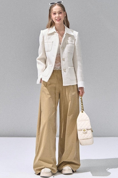 Straight Loose Casual Trousers