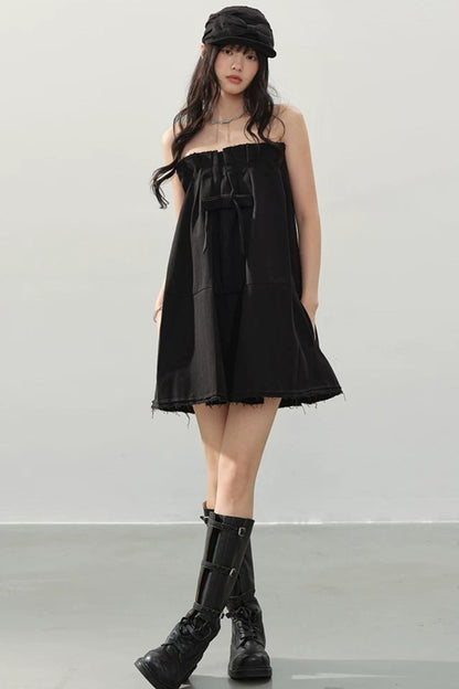 Midnight Love Bow Dress