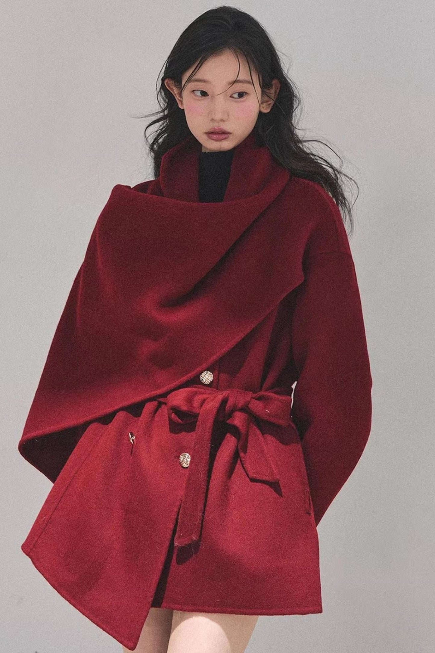 Hepburn Double-Sided Wool Coat