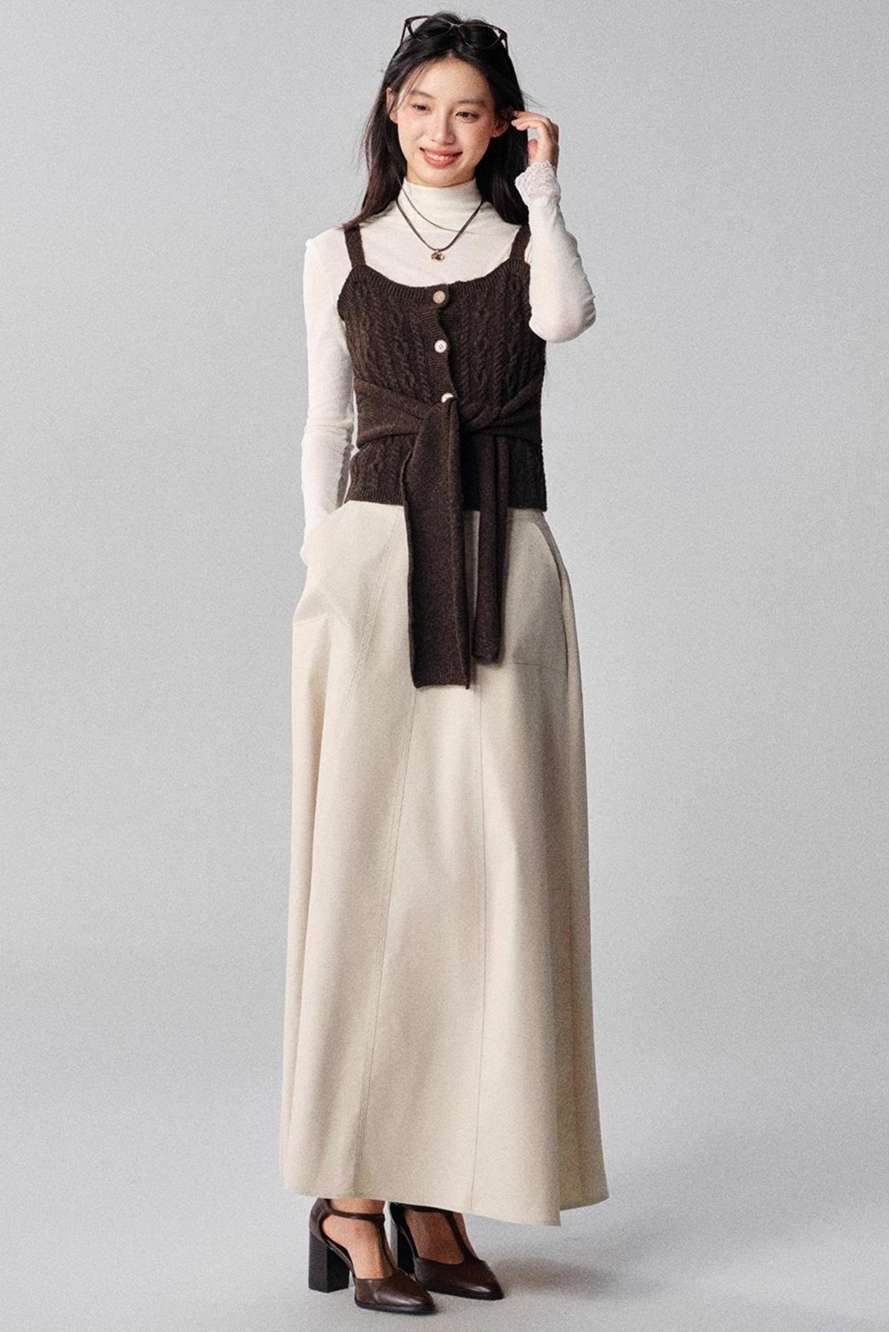 Mountains Knitted Vest