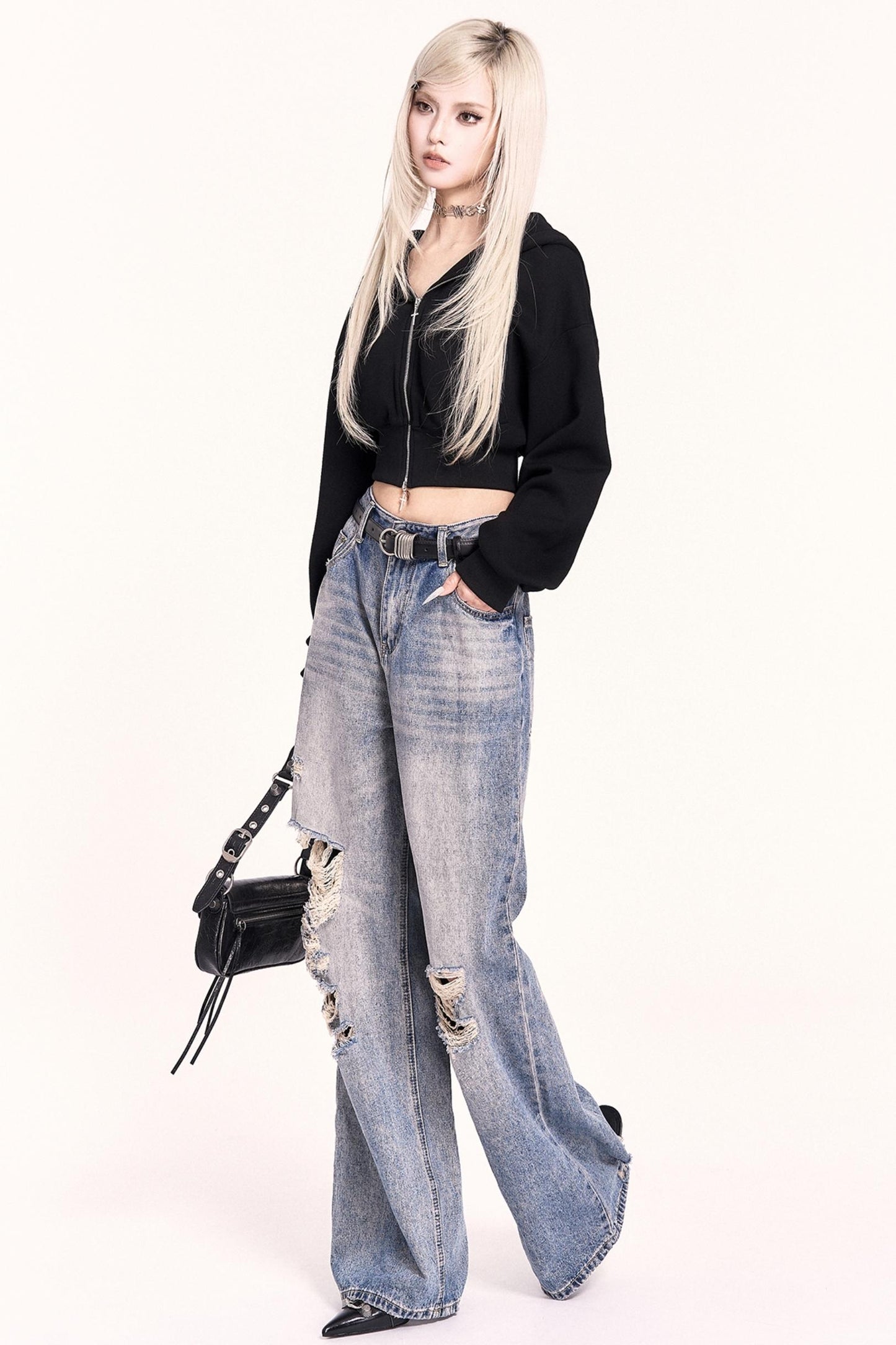 Little Devil Hooded Top