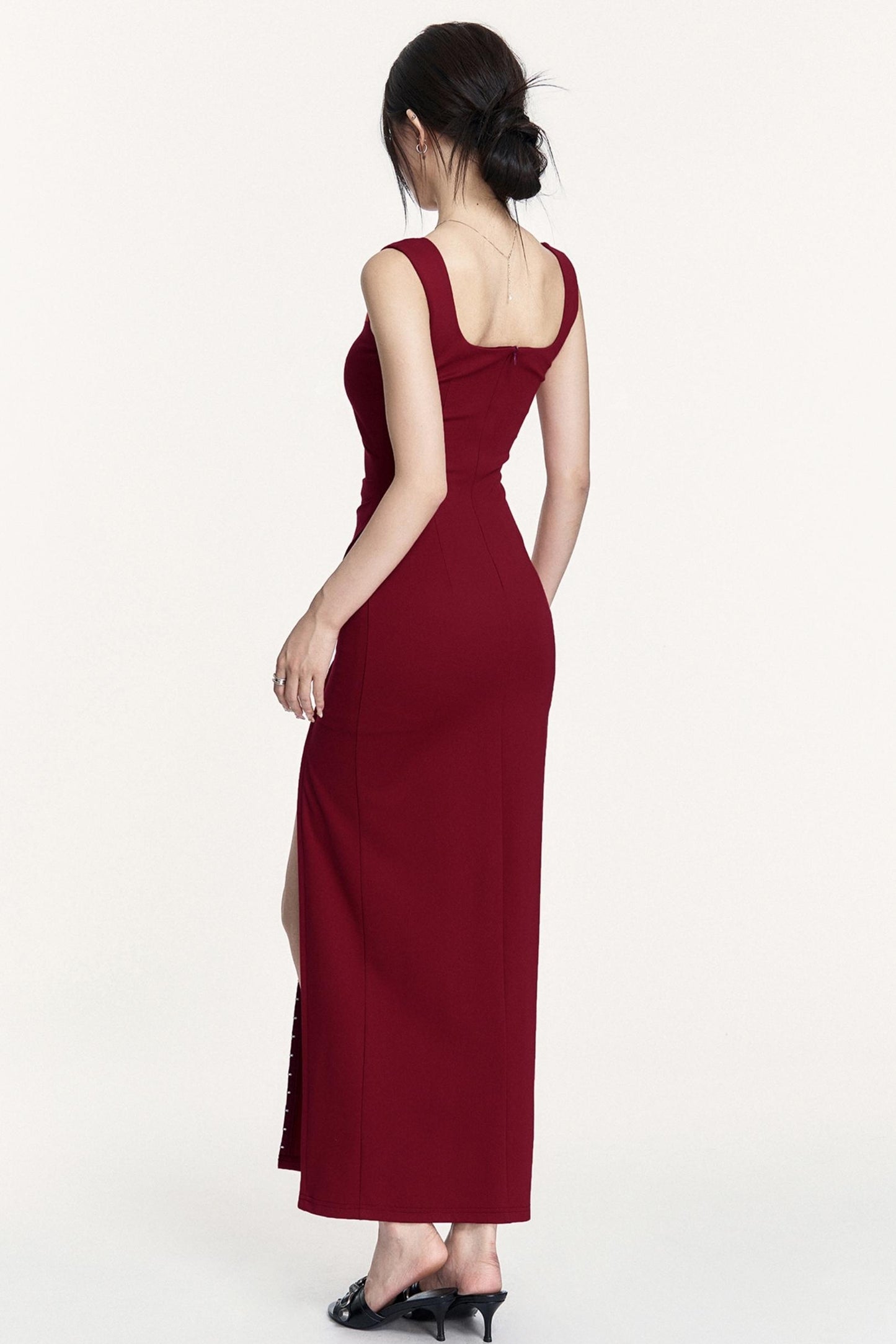 French Slim Waist Slimming Dress