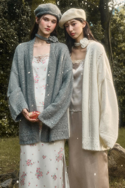 Comfortable Embroidery Top & Skirt Set-Up