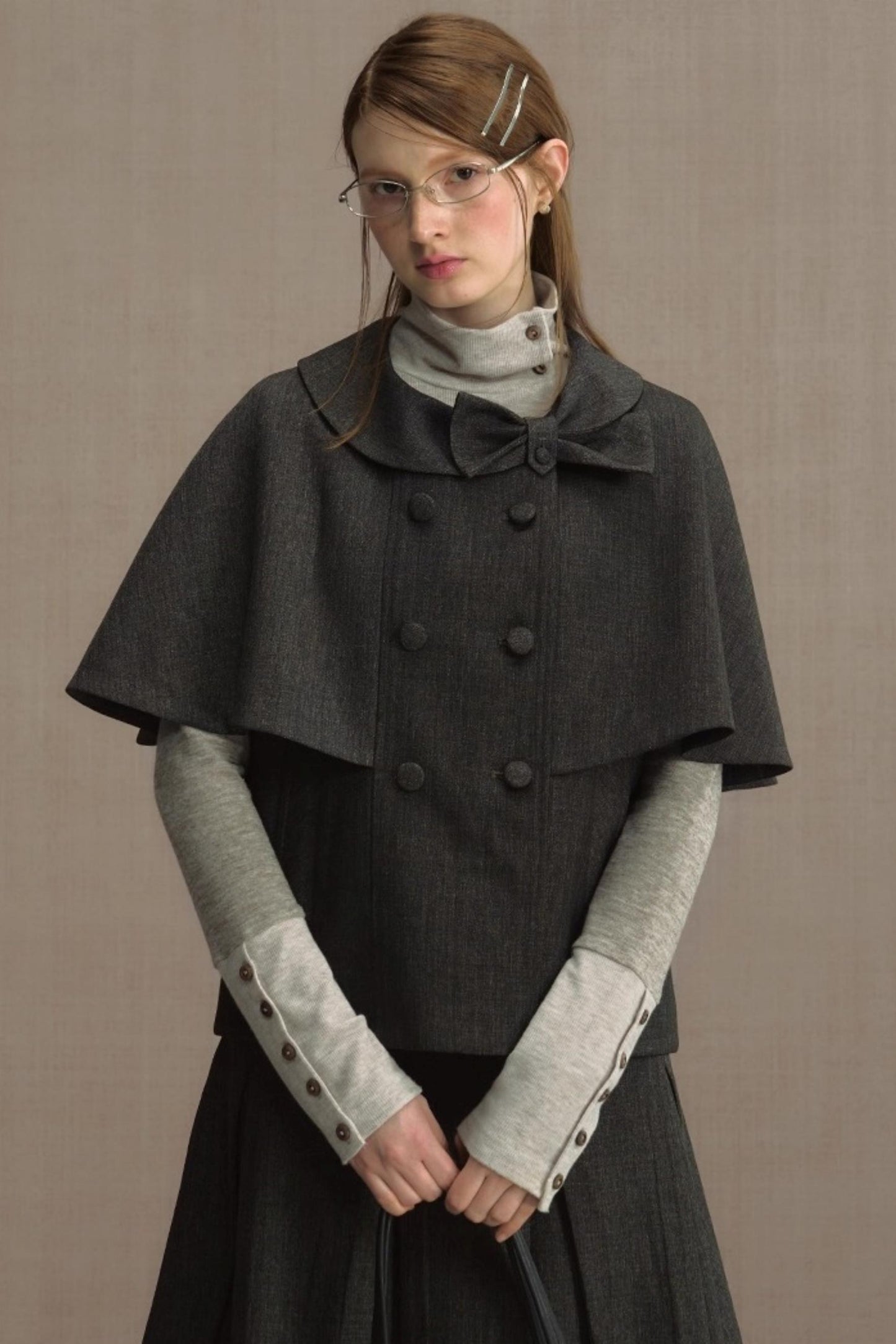 Retro Cape Vest Shawl Jacket Set-Up