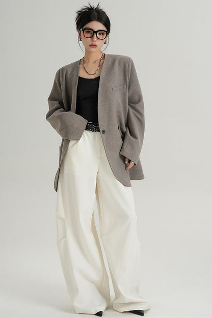 Loose Temperament Long Sleeve Blazer