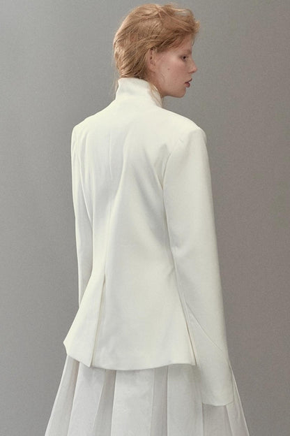 Shoulder Cut Moon Marks Blazer