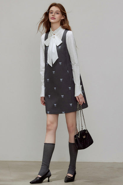 Autumn Layered A-Line Dress