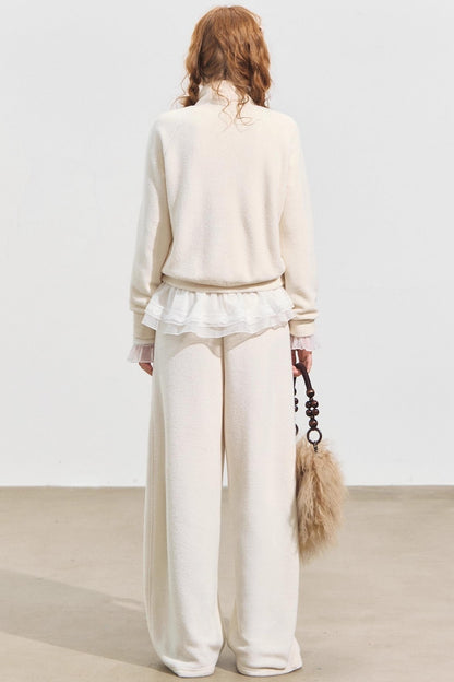 Rice Fleece Zip Jacket Set-Up