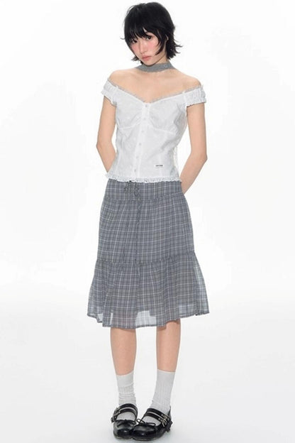 Summer Cake Mesh Skirt