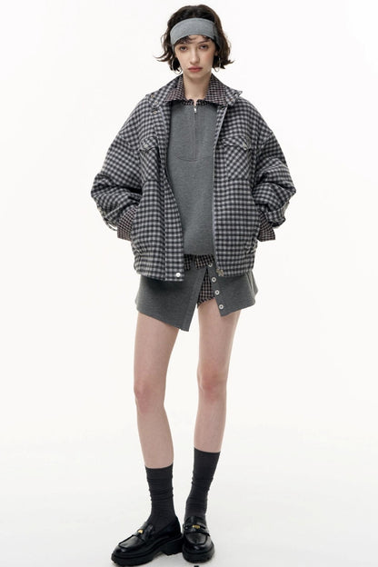Salt Tea Plaid Jacket