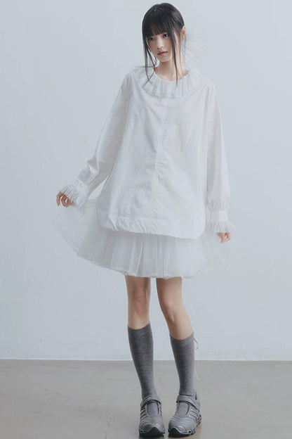 Blusa de encaje Melodía Matutina