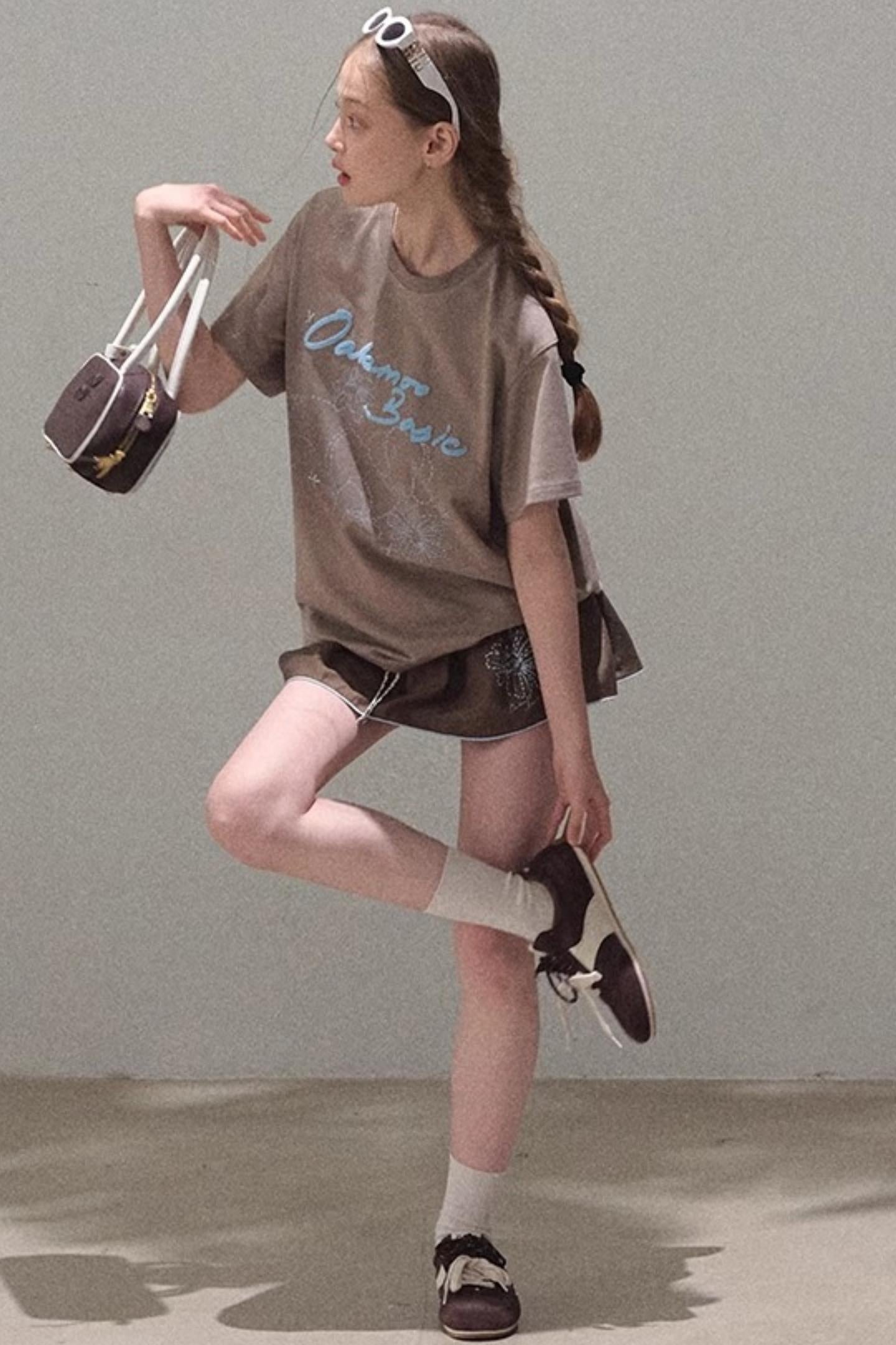 Cotton Lounge Top Shorts Set-Up