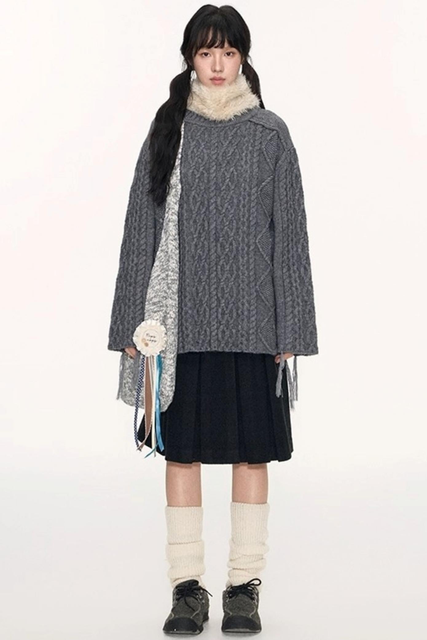 Nap Woolen A-Line Skirts