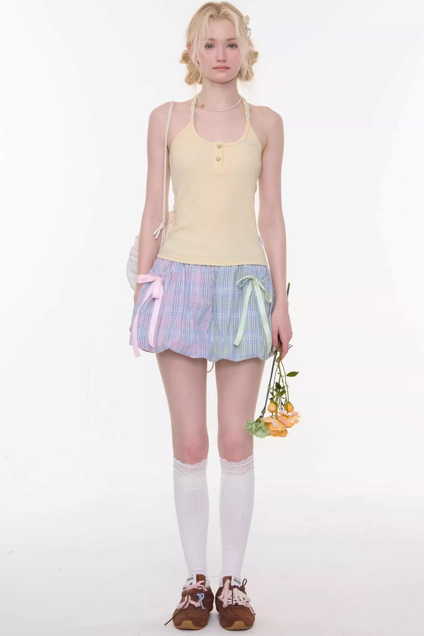 Falda de cuadros Rainbow Candy
