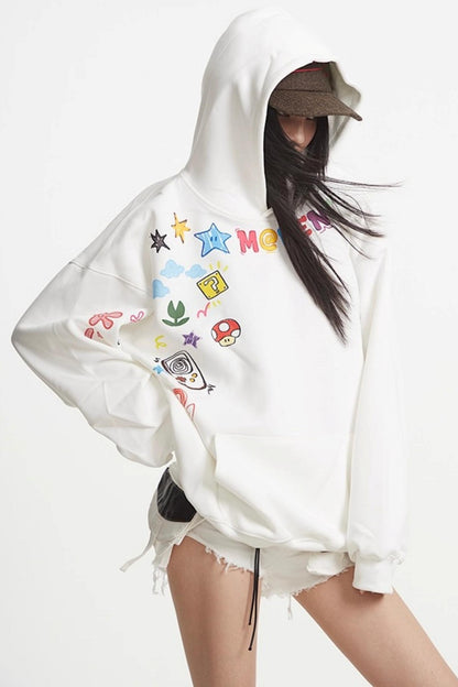 Vintage Hooded Sweatshirt