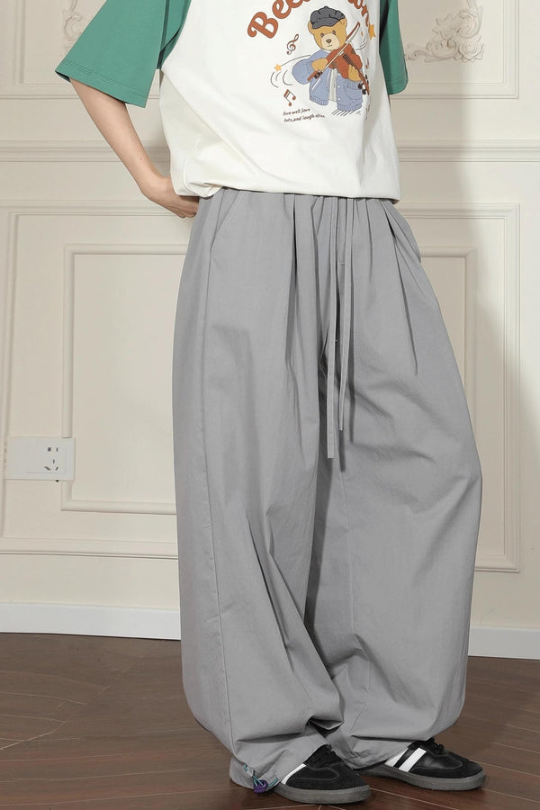 Summer Breeze Wide-Leg Sweat Pants