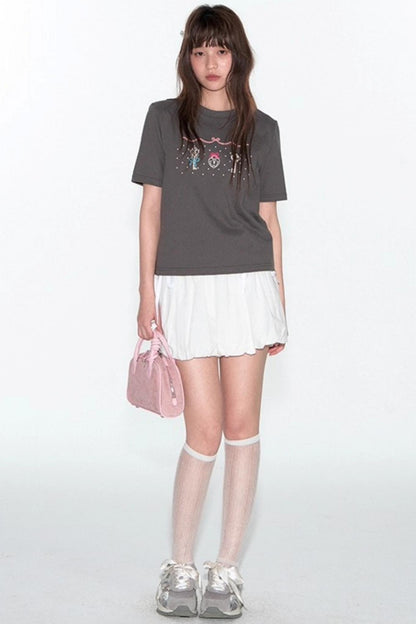 Summer Shoulder Fit Top