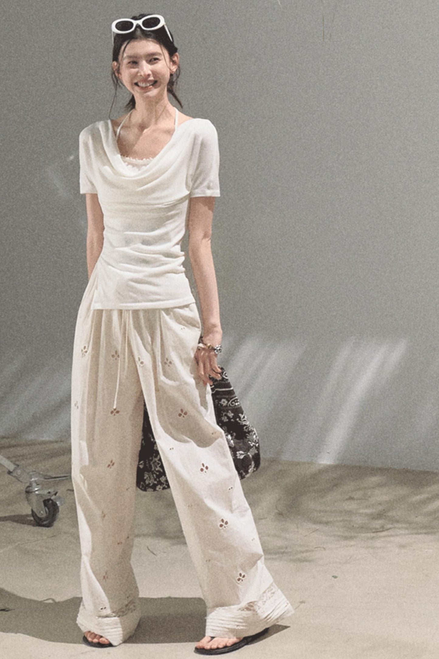 Desert One-Shoulder Top