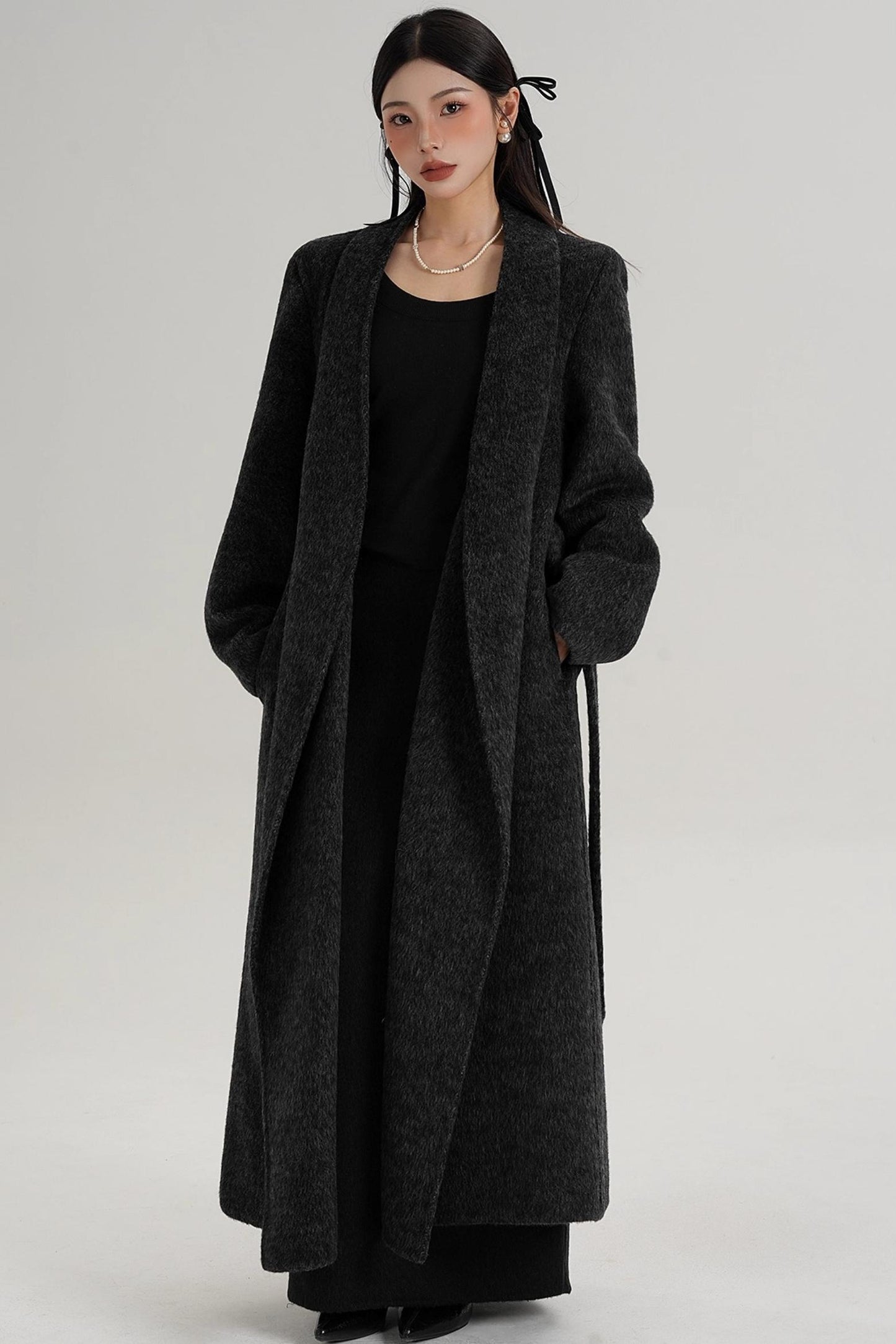 Elegant Wool Pencil Skirt