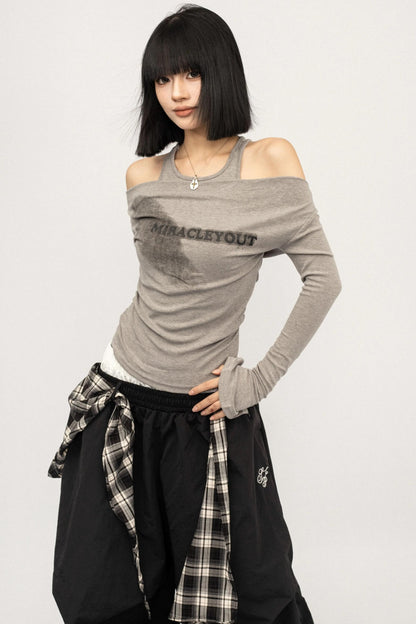 Vintage Spice Girl Black Long Sleeve T-Shirt