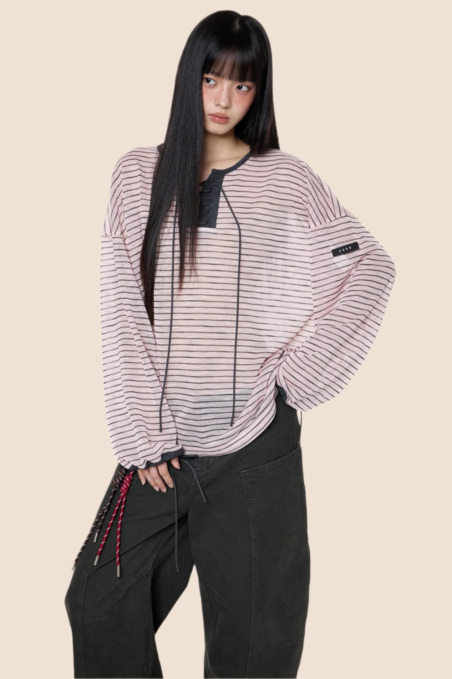 Summer Striped Long Sleeve T-Shirt