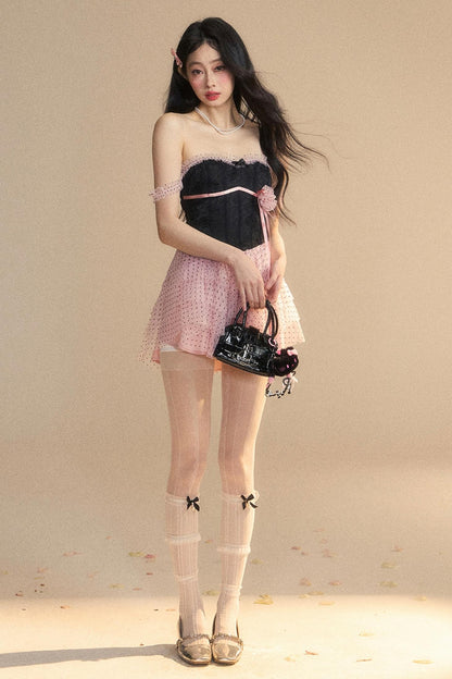 Slim Fit Cake Skirt Dress