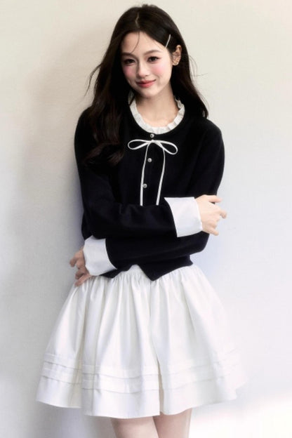 Sweetheart Ballet Cardigan Set-Up