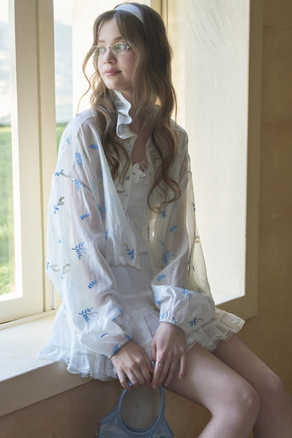 Embroidered Sun Jacket