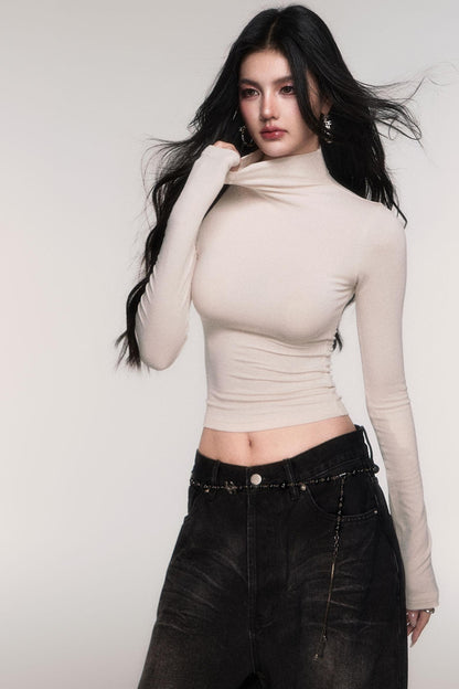 Romantic High Stretch Slim Top