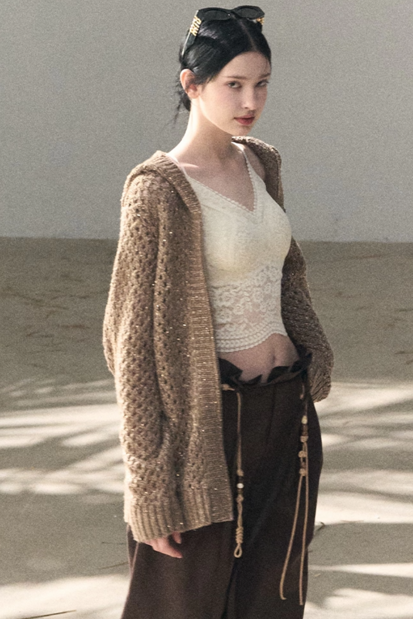 Vine Lace Camisole Vest