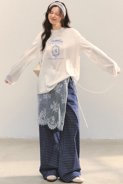 Wide-Leg Trousers Set-Up