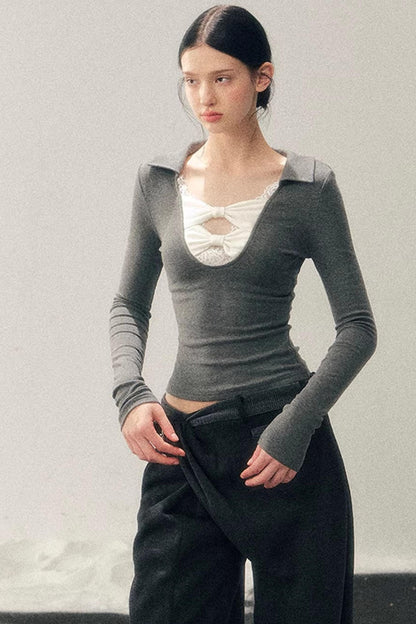 Silent Echo Lace Top