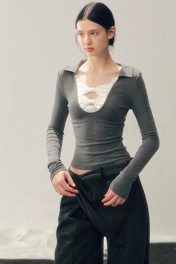 Silent Echo Lace Top