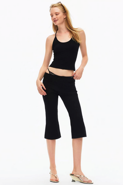 Elastic Cotton Slimming Top