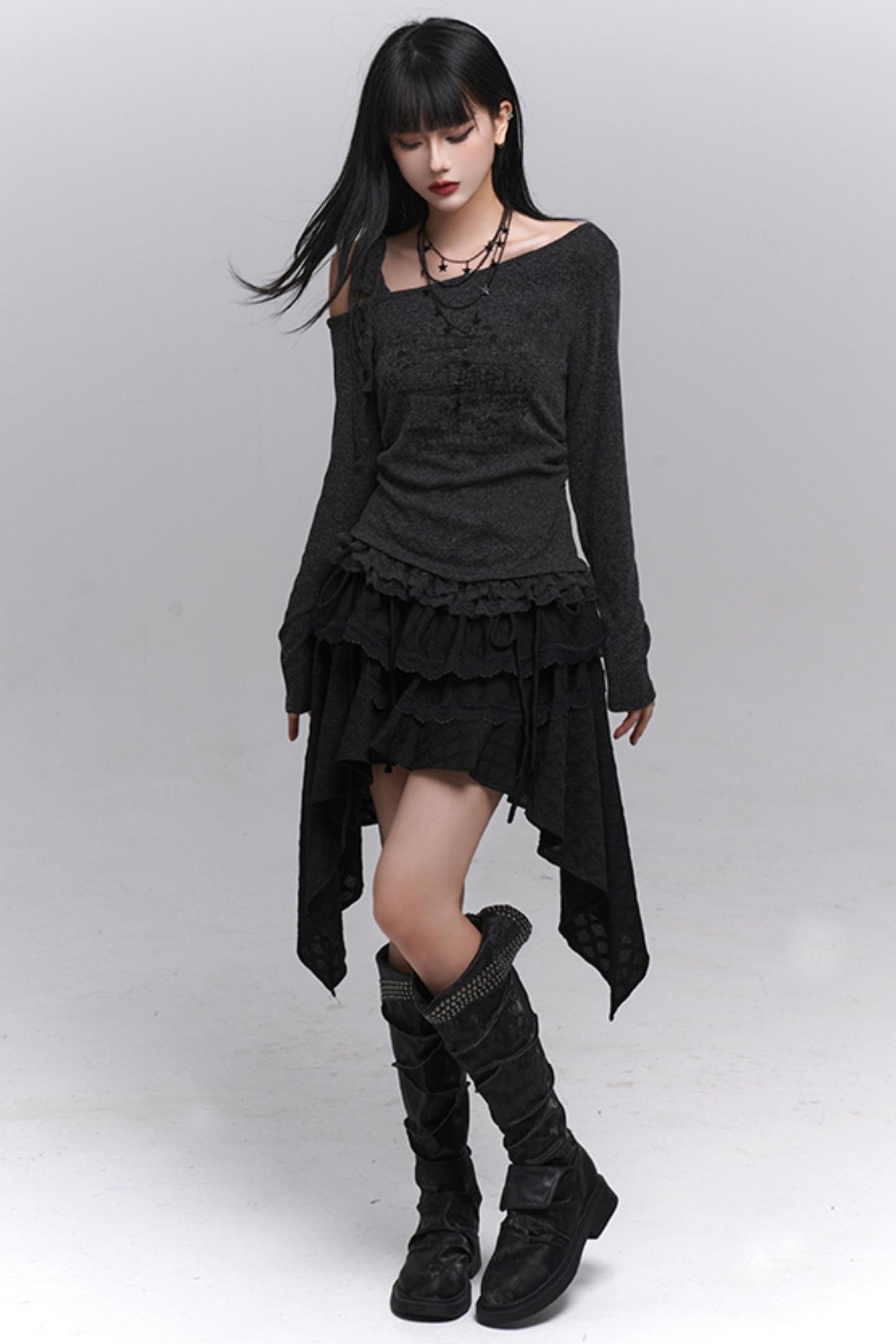 Beautiful Black A-Line Skirt